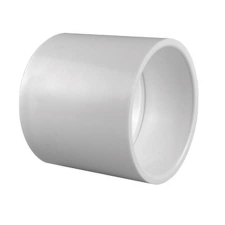 Charlotte Pipe And Foundry Charlotte Pipe Schedule 40 2 in. Slip X 2 in. D Slip PVC Coupling 1 pk PVC 02100 1600